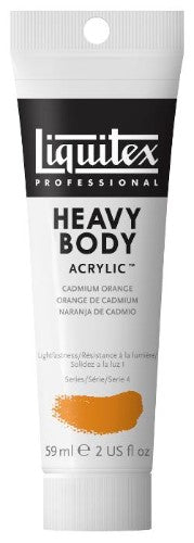 Liquitex Heavy Body Acrylic 59ml - Cadmium Orange (150)