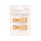 Pram Peg 2pk - Sand - All4Ella