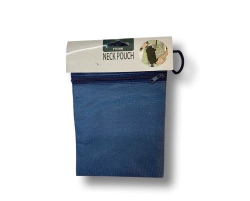 Travel Neck Pouch - Maxcare Polyester 140 x 185mm (Set of 12)