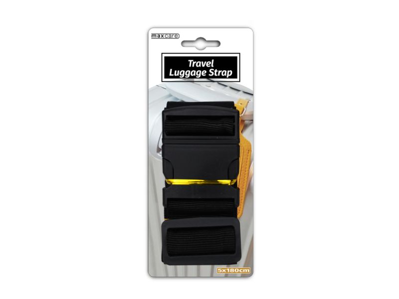 Luggage Strap - Black 180cm (12 Units)