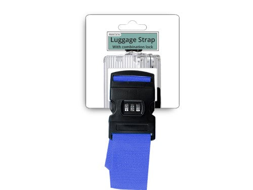 Luggage Strap with Lock - Maxcare (Set of 48)