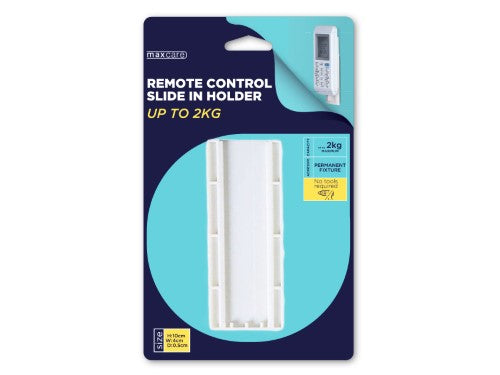 Remote Control Slide in Holder Adhesive - Maxcare (Set of 12)