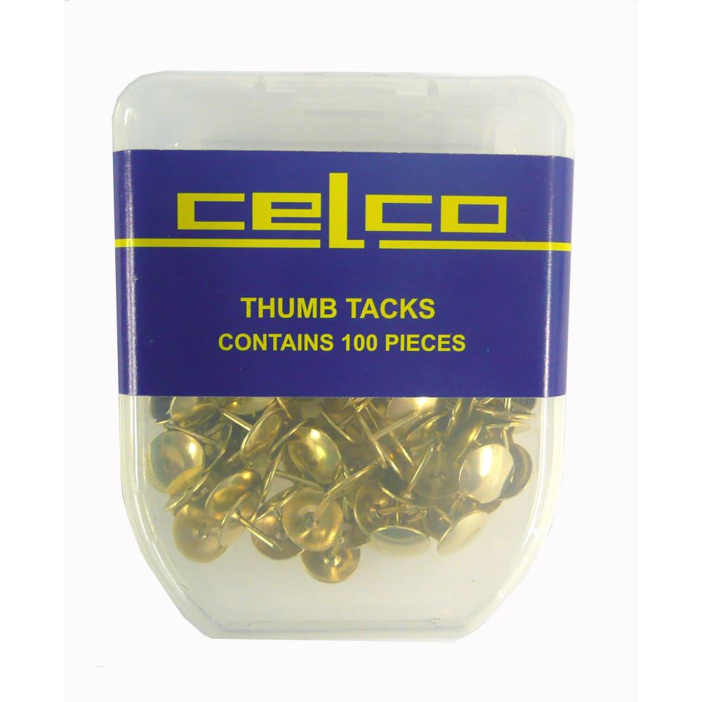 Celco Thumb Tacks Pkt/100