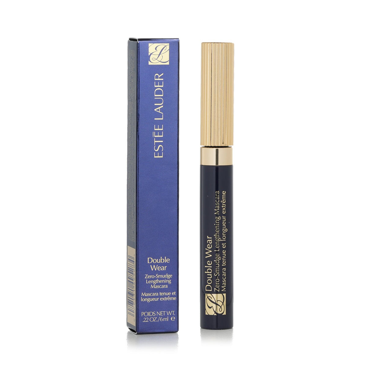 Estee Lauder - Double Wear Zero Smudge Lengthening Mascara - # 01 Black  - 6ml/0