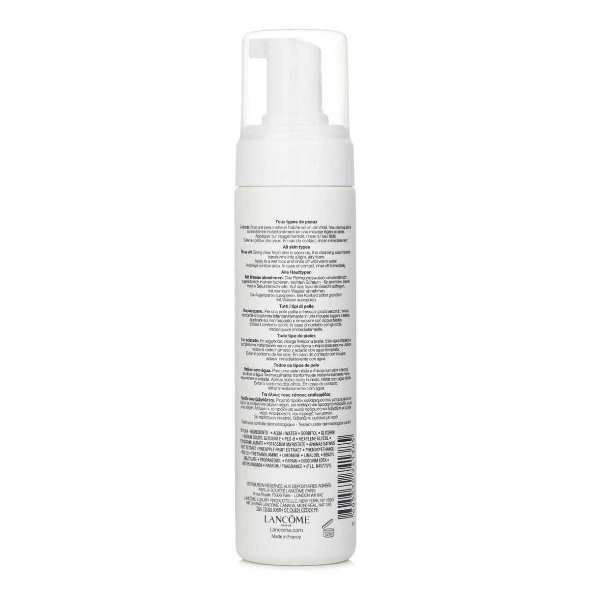 Lancome - Mousse Eclat Express Clarifying Self-Foaming Cleanser  - 200ml/6.7oz