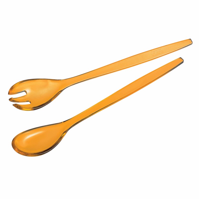 Guzzini  Salad Servers 28cm Orange