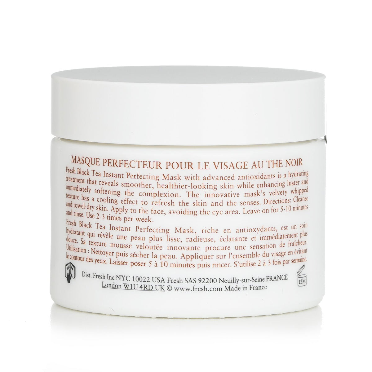 Fresh - Black Tea Instant Perfecting Mask  - 100ml/3.4oz