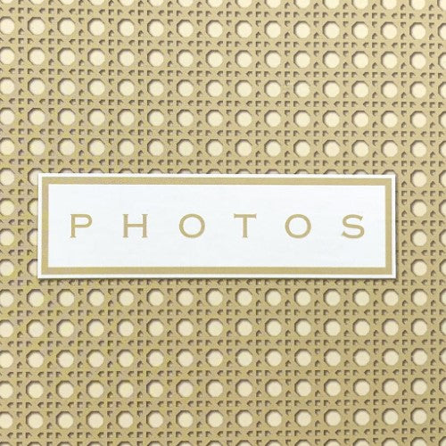 Profile - Boho Rattan Slip-In Photo Album - 4x6in - 500 Photos