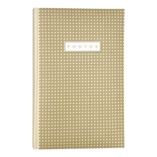 Profile - Boho Rattan Slip-In Photo Album - 4x6in - 500 Photos