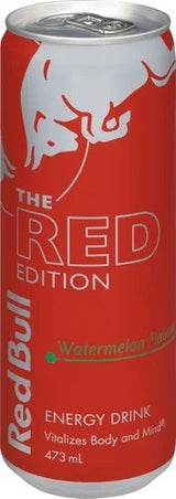 Red Bull The Red Edition Watermelon Flavour Energy Drink 12 x 473ml