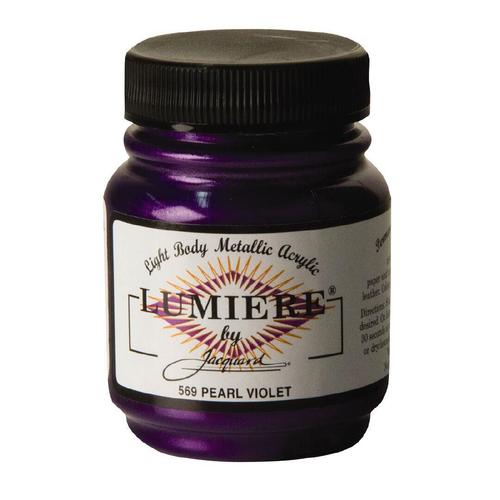 Paint - JACQUARD LUMIERE PEARLESCENT VIOLET 569 (66.54ml)