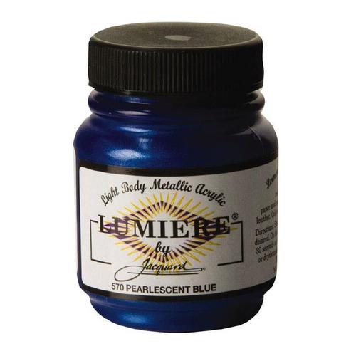 Paint - JACQUARD LUMIERE PEARLESCENT BLUE 570 (66.54ml)