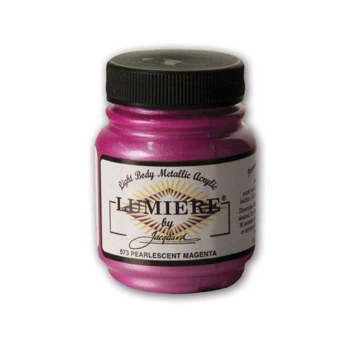 Paint - JACQUARD LUMIERE PEARLESCENT MAGENTA 573 (66.54ml)