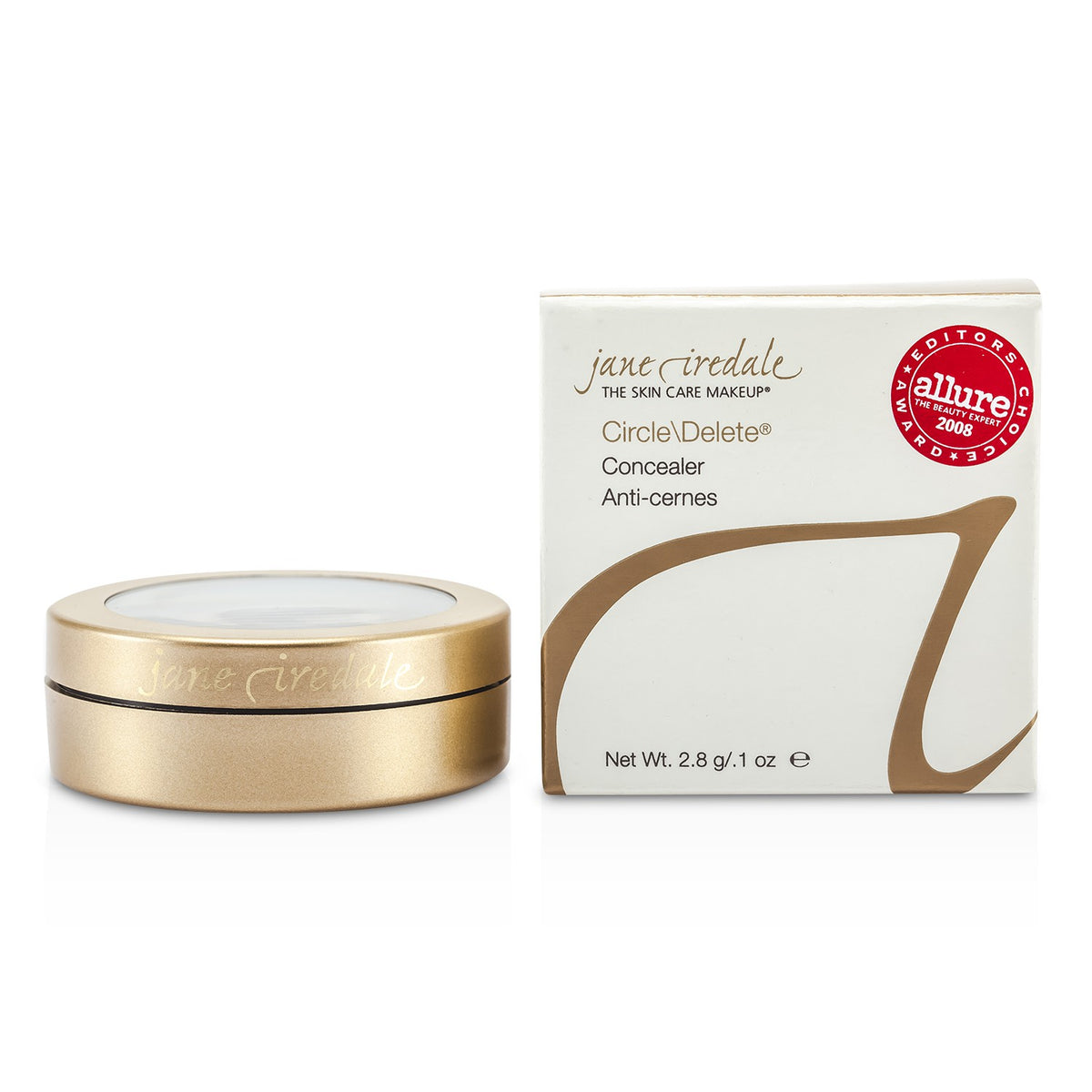 Jane Iredale - Circle Delete Under Eye Concealer - #3 Gold/ Brown  - 2.8g/0.1oz