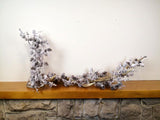 Cone Garland with Snow (1.8m)