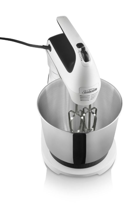 Combo Pro Mixer - MIXMASTER® (White)- Sunbeam