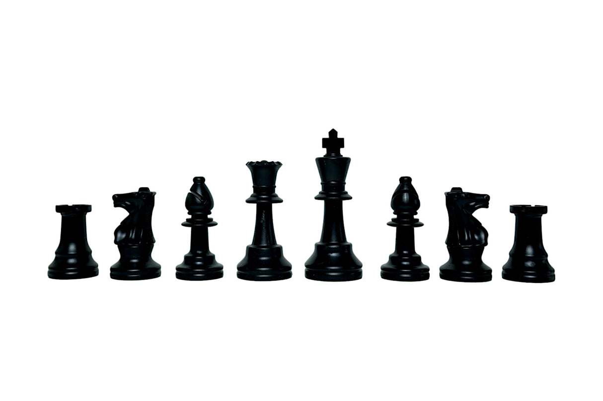 LPG Classics Club Chess Set - Black