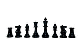LPG Classics Club Chess Set - Black