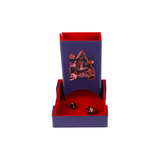 LPG Essentials Dice Tower and Mat Deep Blue / Burnt Burgundy