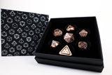 LPG Dice RPG Set Concentric Black/Brass