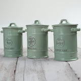 Tea Canister / Jar Pride of Place Green