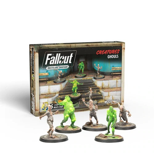 Fallout Wasteland Warfare - Ghouls - Miniature Terrain