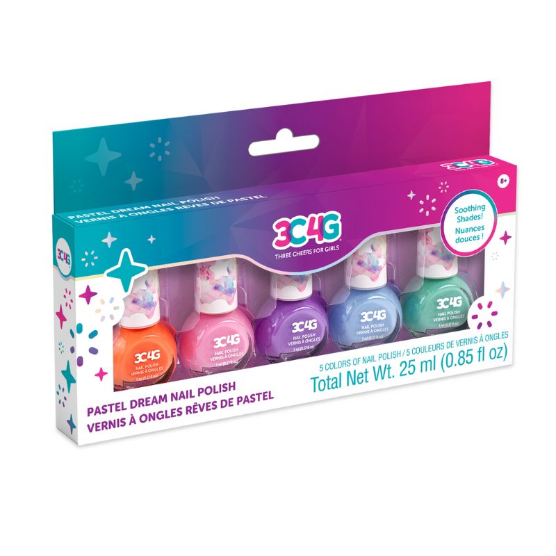 Pastel Dreams Nail Polish 5-Pack