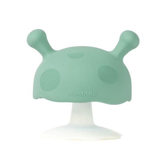 Mushroom Teether - Eucalyptus - Mombella