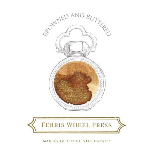 Ferris Wheel Press Fountain Pen Ink Browned and Buttered 38ml