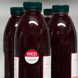 Avery Labels Wednesday Round Day 24mm Red White 1000 Roll