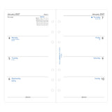 Filofax Refill Classic Week To View Personal 2027
