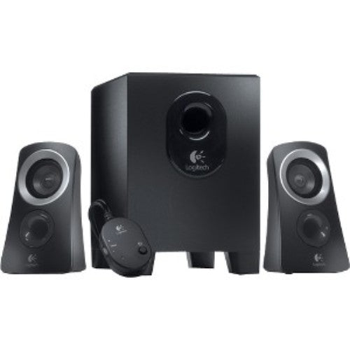 Logitech Z313 2.1 Speaker System - High-Quality Audio with Deep Bass for Music and Gaming