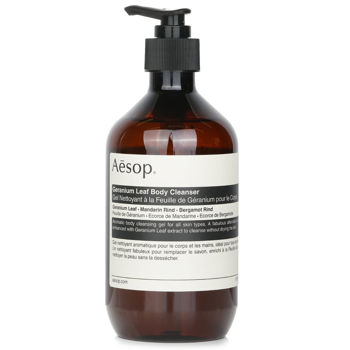 Aesop - Geranium Leaf Body Cleanser  - 500ml/17.99oz