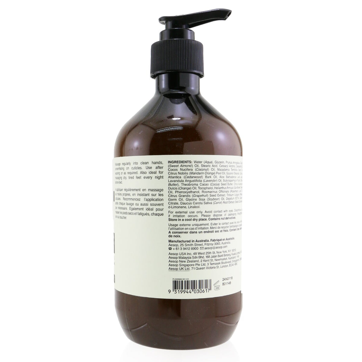 Aesop - Resurrection Aromatique Hand Balm  - 500ml/16.67oz