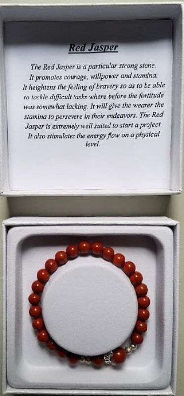 Bracelet (Red Jasper)