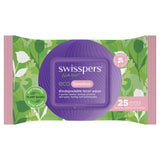 Swisspers Eco Sensitive Biodegradable Facial Wipes 25 Pack