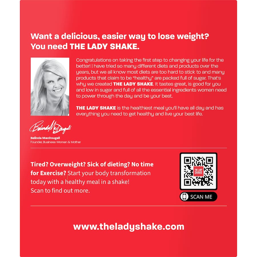 The Lady Shake Meal In A Shake Variety Pack 14x56g