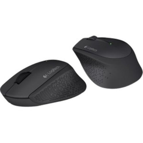 Logitech M280 Wireless Optical Mouse - Ergonomic Design, 1000 DPI, Long Battery Life, Black