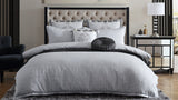 Quilt / Duvet  Cover Set - Da Vinci ORION SILVER (Super King NZ)