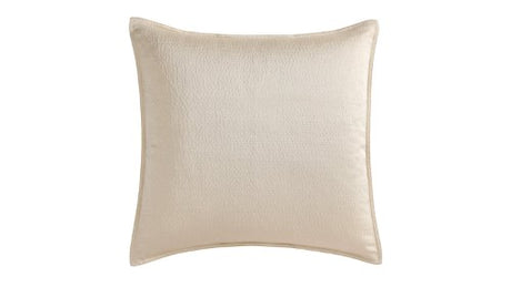 Octavia Gold European pillowcase in luxurious lurex fabric, 65 x 65 cm, adds elegance to bedroom decor.