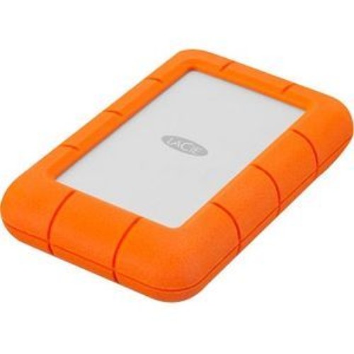 LaCie Rugged Mini 4TB External Hard Drive - Shock Resistant, Portable, USB 3.0 for Travelers