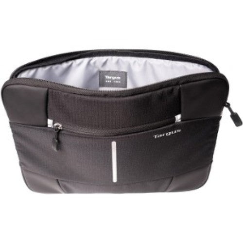 Durable 13-14 Inch Bex II Laptop Sleeve - Weather-Resistant Black Case with Storage Pocket