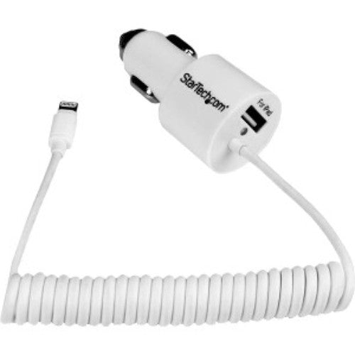 StarTech Dual-Port 21W Auto Adapter - Fast Car Charger for Smartphones and Tablets