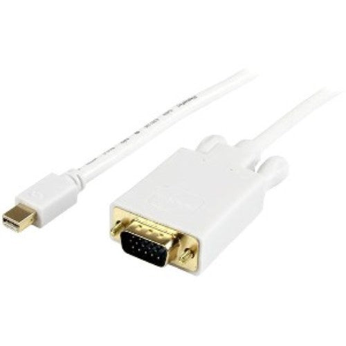 Mini DisplayPort to VGA Video Cable - 3.05m for Laptops, Desktops & Projectors