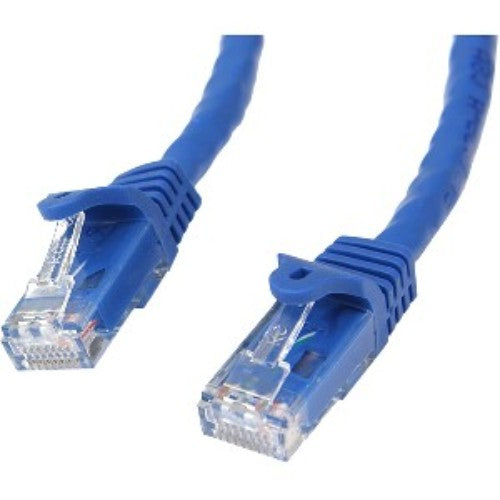 15m Blue Gigabit RJ45 Cat6 Patch Cable - Snagless UTP Network Cable for High-Speed Connectivity