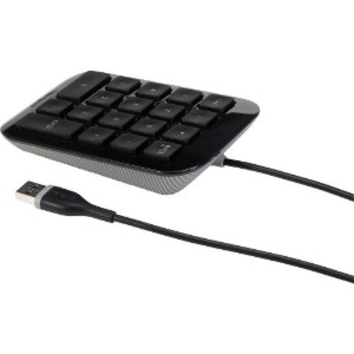 Targus USB Numeric Keypad for Mac, PC & Windows - Full-Size Ergonomic Design for Efficient Data Entry