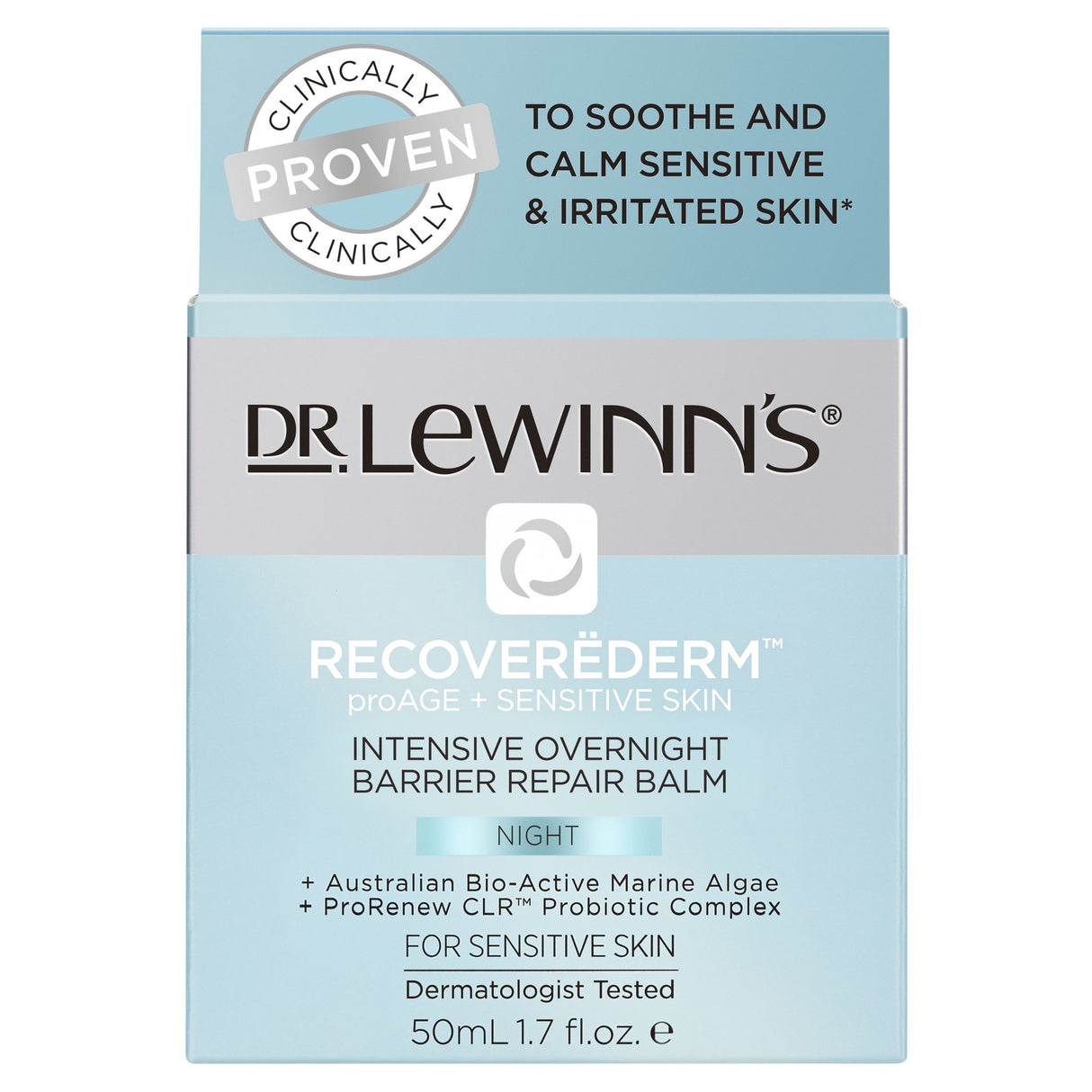 Dr.LeWinn's Recoverëderm Intensive Overnight Barrier Repair Balm 50mL