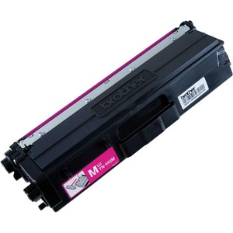 Brother TN443 High Yield Magenta Toner Cartridge for Laser Printers - 4000 Pages