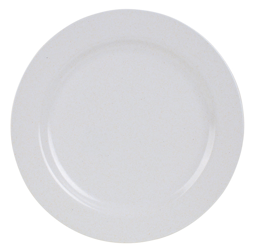 Melamine Round Plate - White 25cm (Set Of 10)