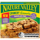 Nature Valley Crunchy Muesli Bars Chocolate Chip 12pk 252g
